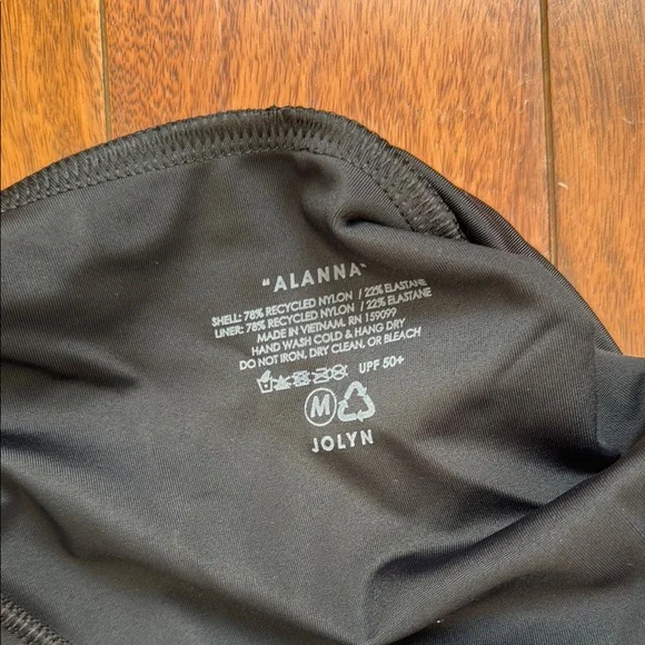 Jolyn Clothing “ALANNA” Black Bikini Swimwear Cheeky Cut - Picture 4 of 4